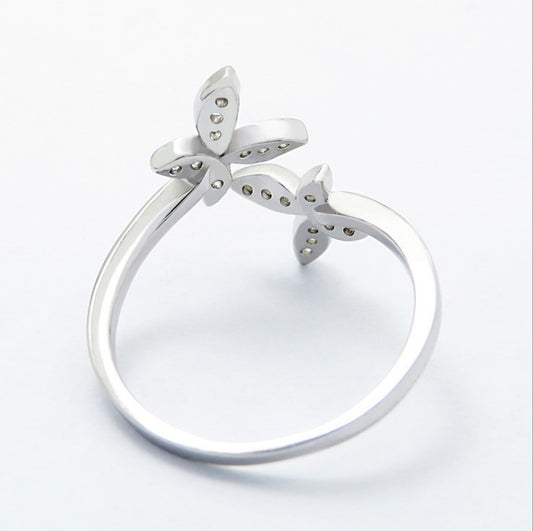 Sterling Silver Butterfly Ring