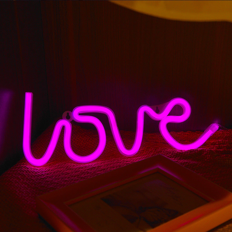 LOVE LED Neon Lamp