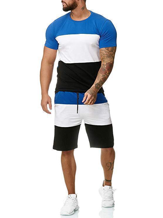 Color-block Running Tracksuit