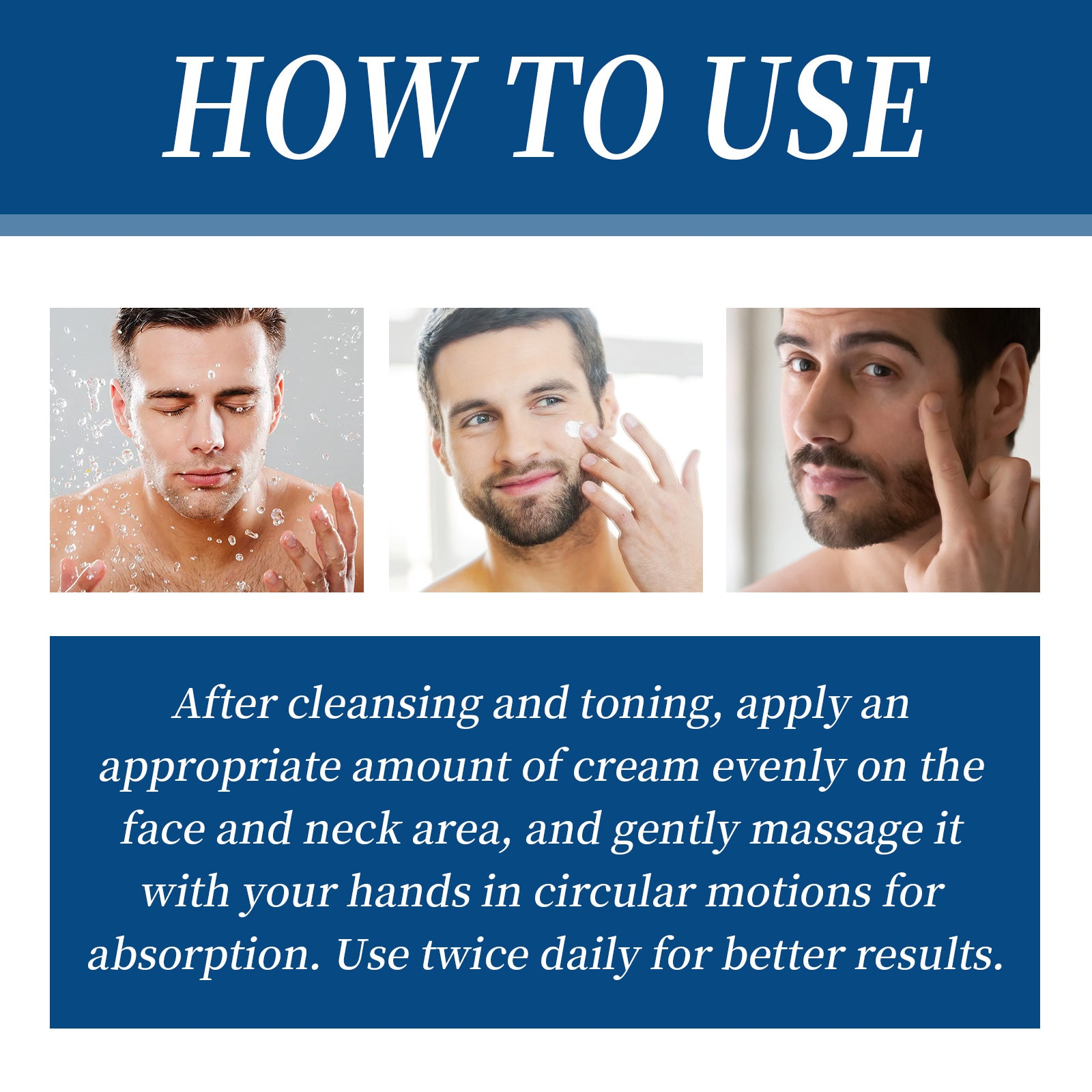 East Moon Men's Age Revive Collagen Cream