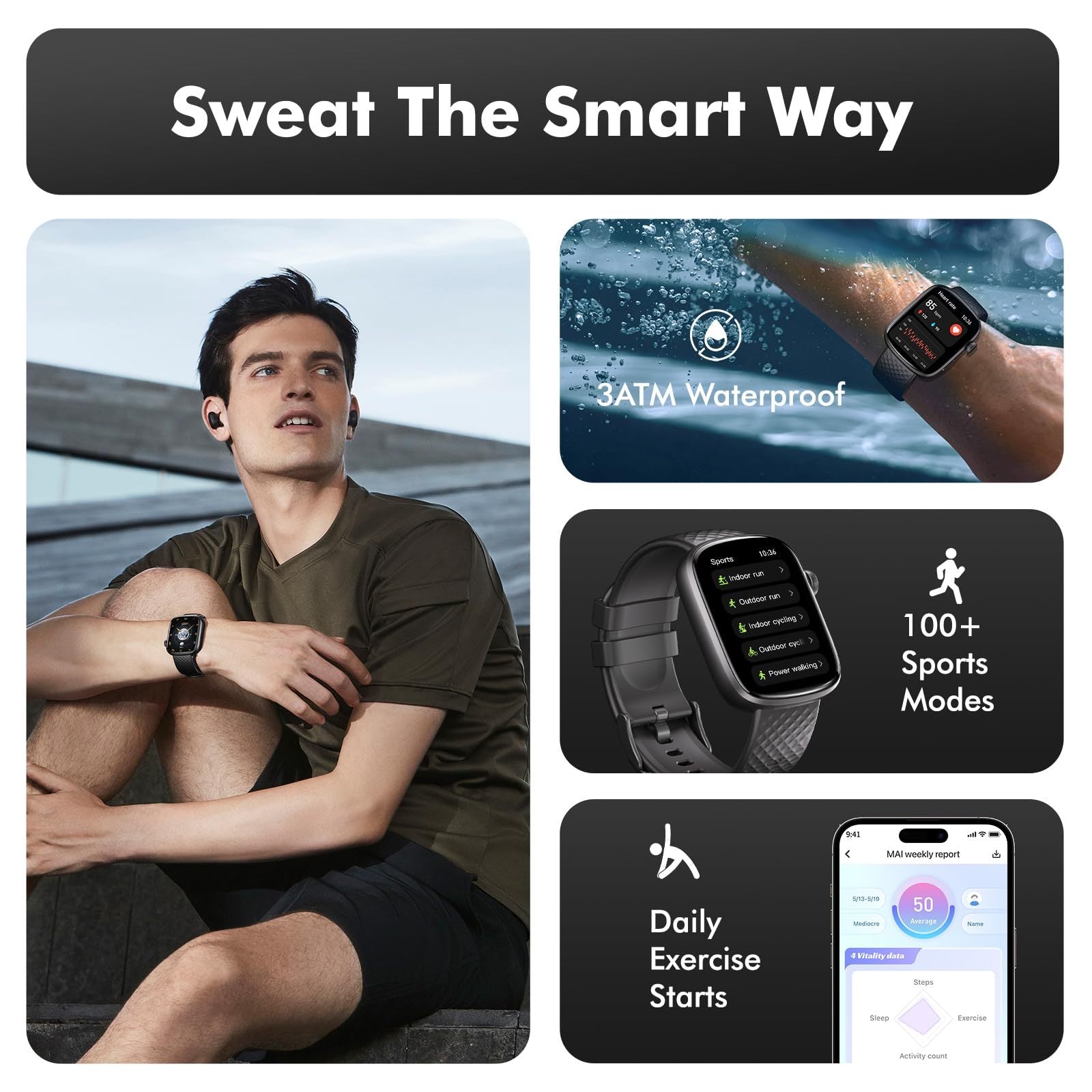 multi-functional HD smart watch