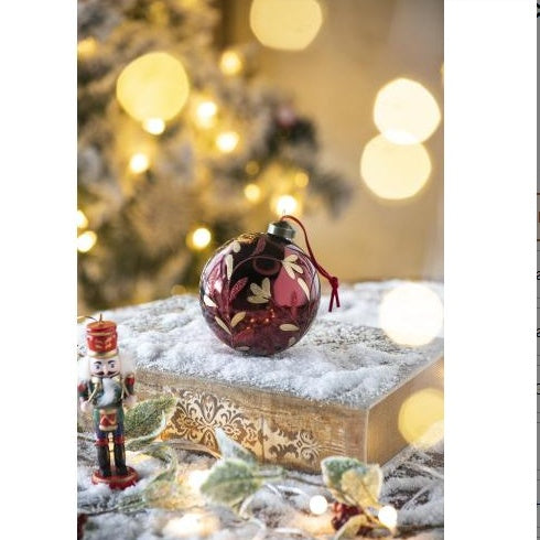 D3.9 Christmas Ball Ornaments [Set Of 6] [free shipment & 3-5 days delivery]