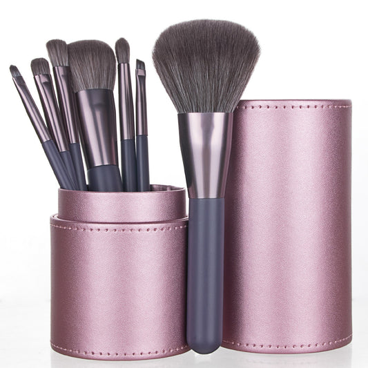Portable Seven Mini Makeup Brushes