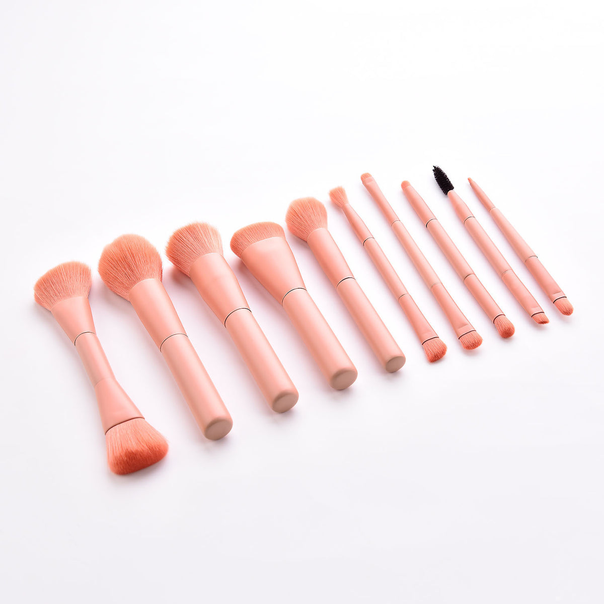 Ten Piece Makeup Brush Set