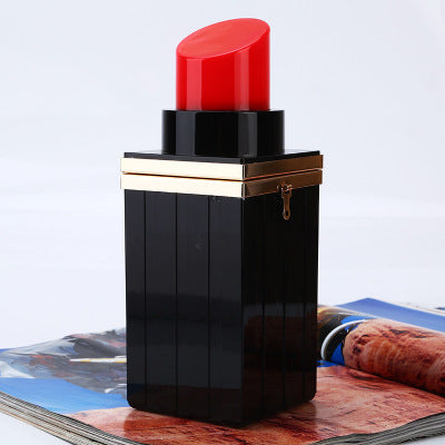 Pretty Lipstick Shaped Handbag