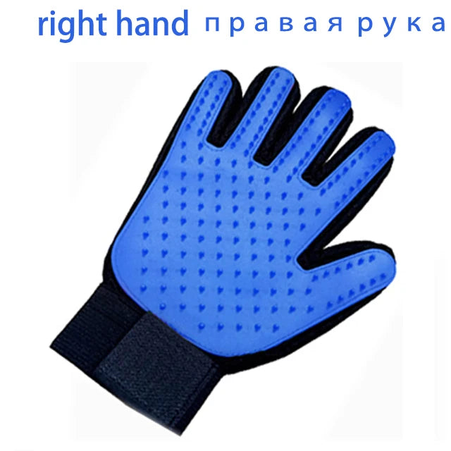 Pet Grooming Combs  Hair Removal Gloves Massage Bathing