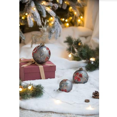 D4.7 Christmas Ball Ornaments [Set Of 4] [free shipping and 3-5 days shipping]