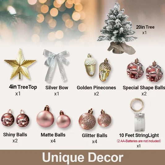 22 in Tabletop Christmas Tree [free shipping & 3-5 days delivery]
